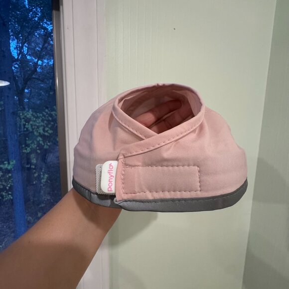 🧢 Ponyflo Performance Ponytail Cap – Pink (One Size) - Picture 6 of 9